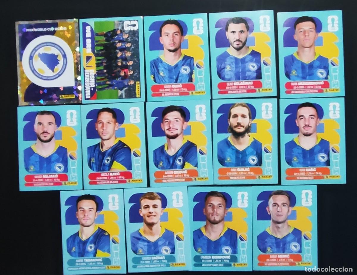 Cromos de F&uacute;tbol: STICKER FIFA WORLD CUP 2026 LOTE DE 14 STICKERS DE BOSNIA # PANINI