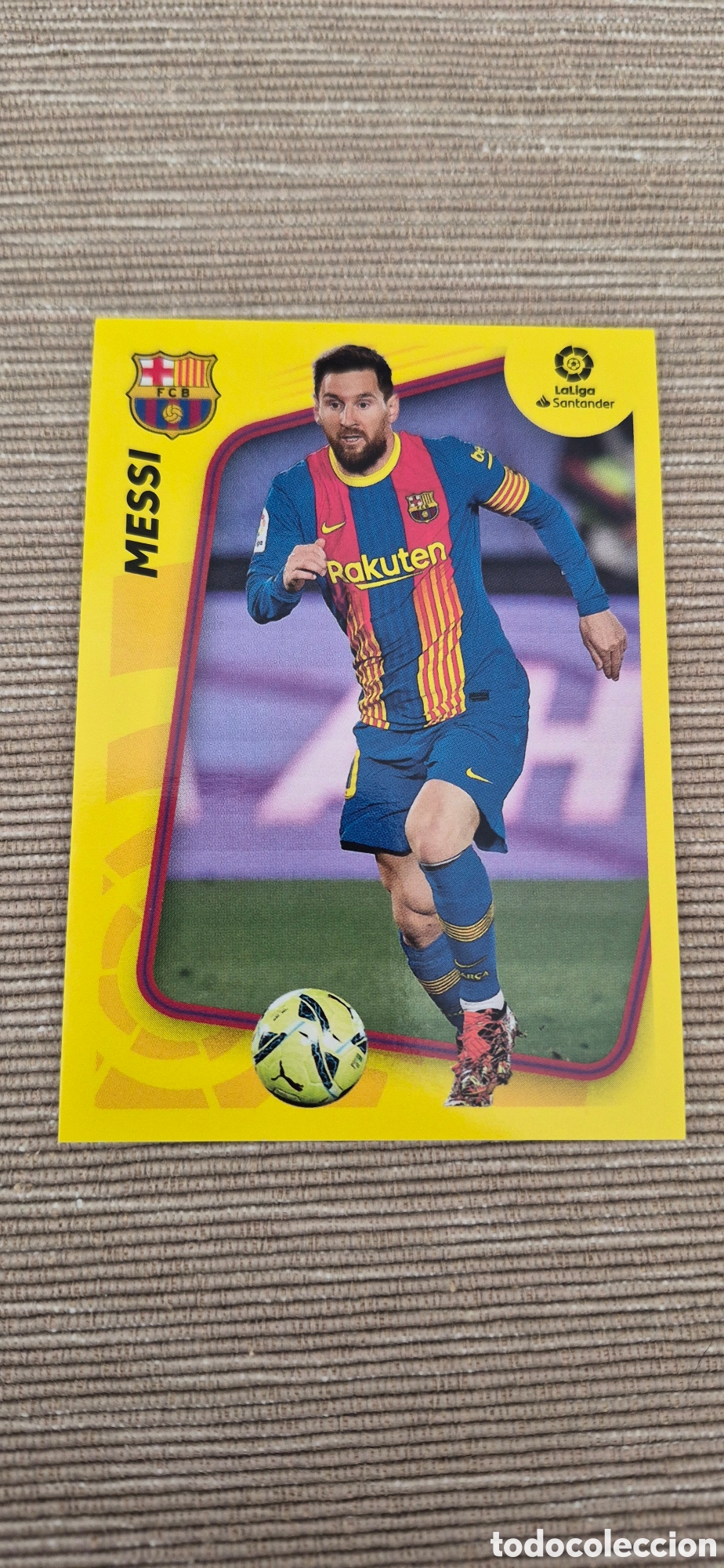 Fu&szlig;ball-Sticker: CROMO MESSI T.21 22 BARCELONA