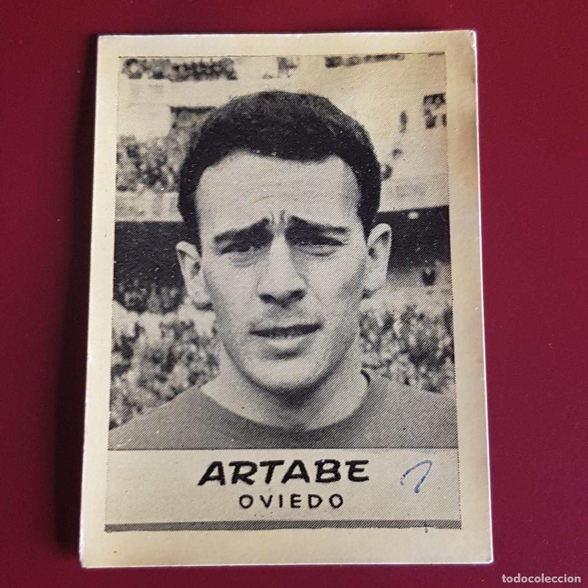 Cromos de F&uacute;tbol: JORNADA DEPORTIVA - FUTBOLISTAS - 1960 1961 - 60 61 - OVIEDO - ARTABE - NUNCA PEGADO