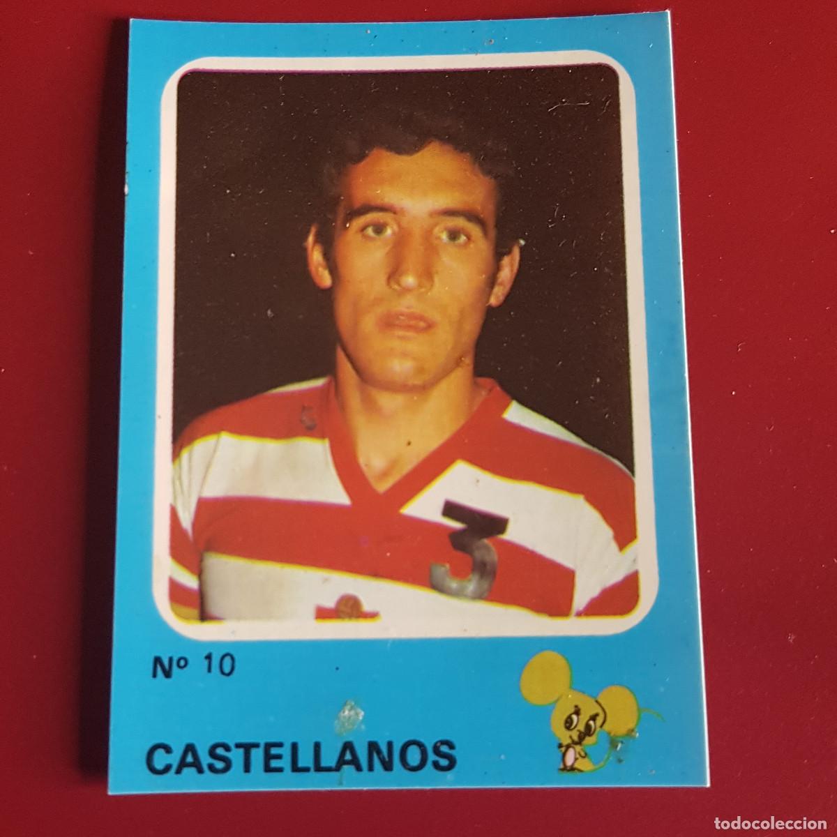 Cromos de F&uacute;tbol: CROPAN - CRUYFF Y LOS COLOSOS DE ESTA LIGA - GRANADA - CASTELLANOS 10 - NUNCA PEGADO