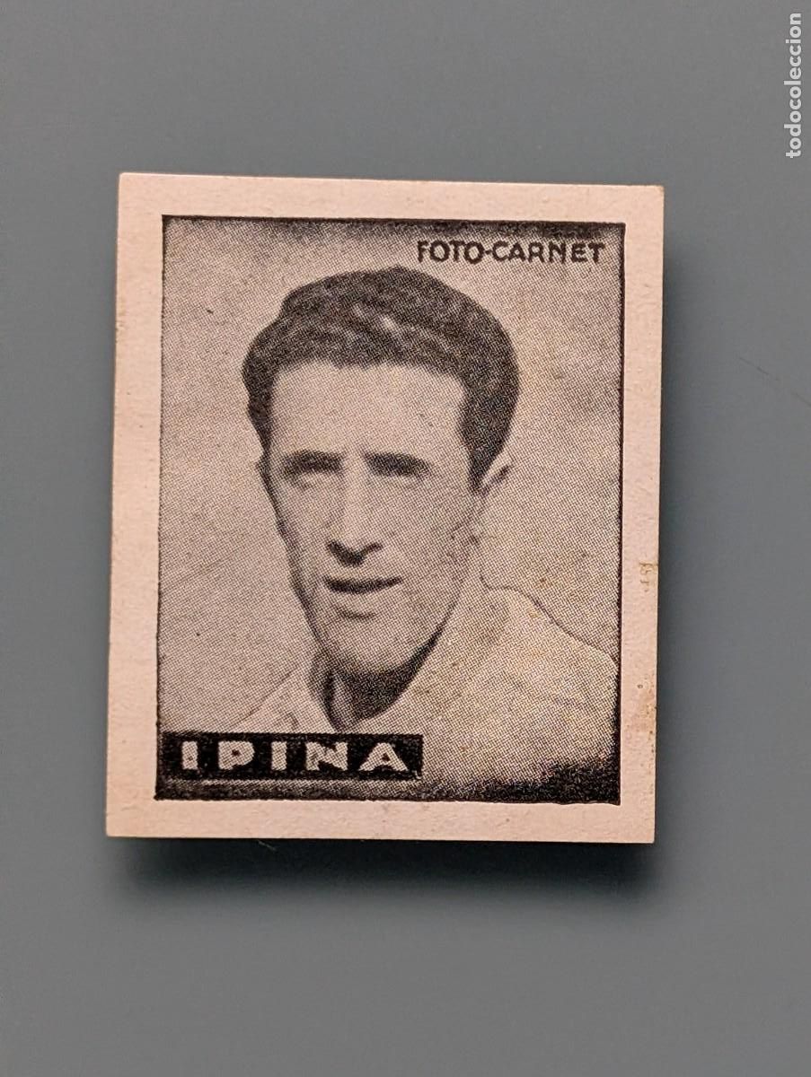 Cromos de F&uacute;tbol: RARO CROMO IPINA MADRID 1942 1943 1942-43 EDI CISNE LIBRETA DEPORTIVA LIGA FUTBOL REAL FOOTBALL