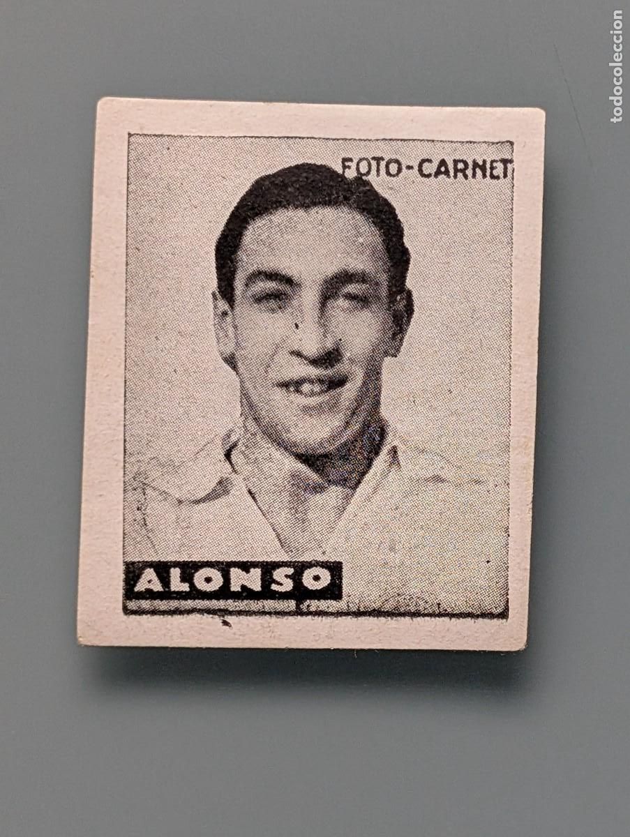Cromos de F&uacute;tbol: RARO CROMO ALONSO MADRID 1942 1943 1942-43 EDI CISNE LIBRETA DEPORTIVA LIGA FUTBOL REAL FOOTBALL