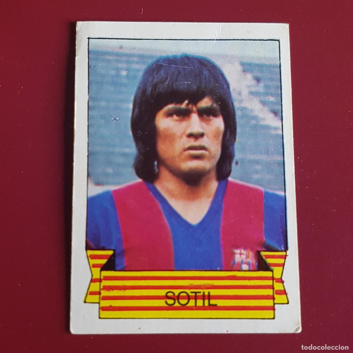 Cromos de F&uacute;tbol: BAR&Ccedil;A - BARCELONA CAMPEON 84 85 - 1984 1985 - SOTIL - NUNCA PEGADO