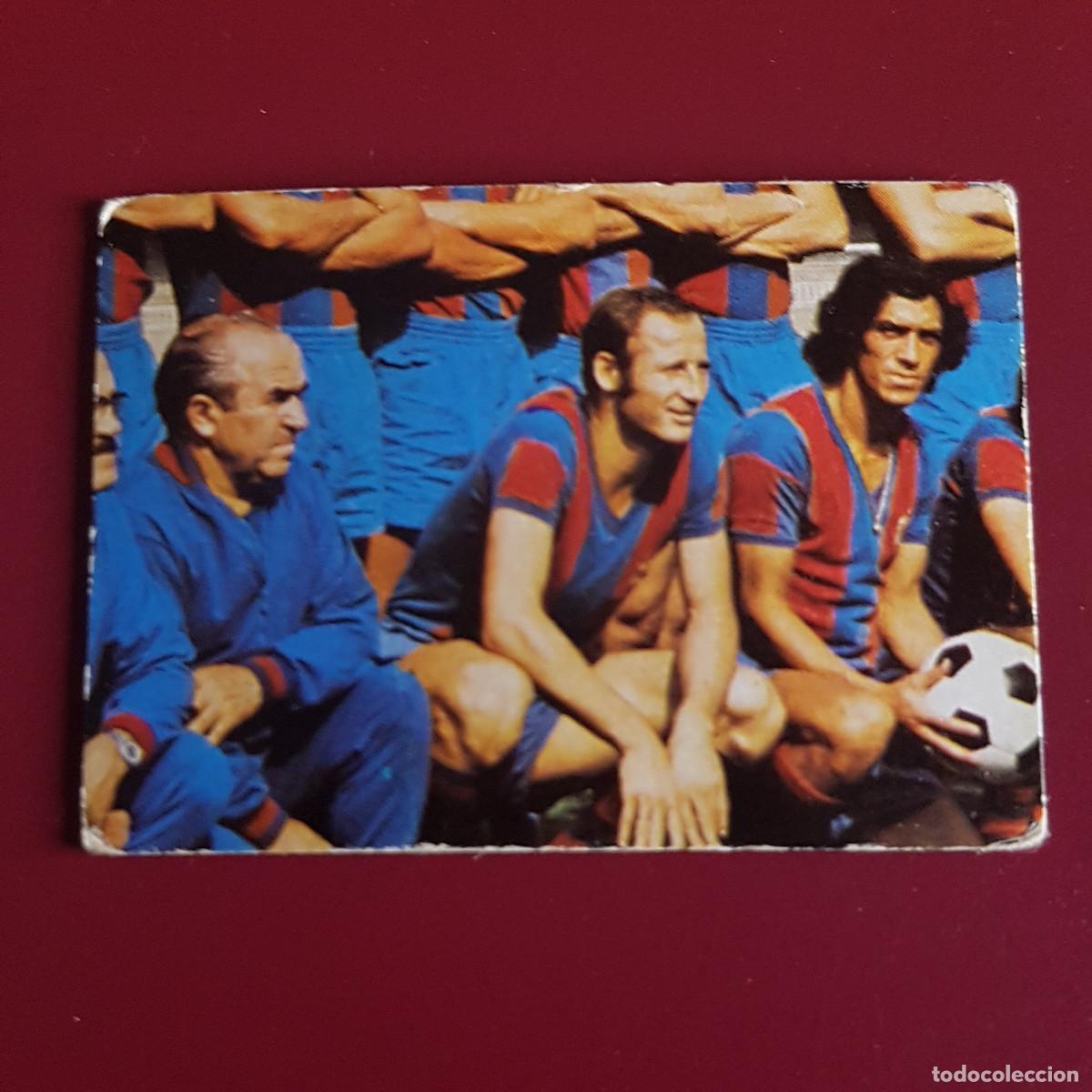 Cromos de F&uacute;tbol: BAR&Ccedil;A - BARCELONA CAMPEON 84 85 - 1984 1985 - ALINEACION EQUIPO - NUNCA PEGADO