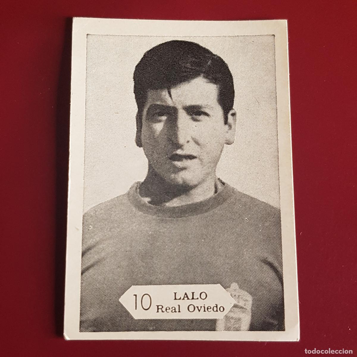 Cromos de F&uacute;tbol: GRAFICAS NILO - FOTO FUTBOL CAMPEONATO 1958 1959 - 58 59 - OVIEDO - LALO 10 - NUNCA PEGADO