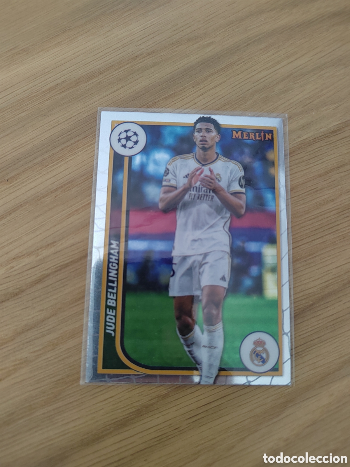 Cromos de F&uacute;tbol: #105 JUDE BELLINGHAM TOPPS MERLIN UEFA CLUB COMPETITIONS REAL MADRID 2023 2024 23 24