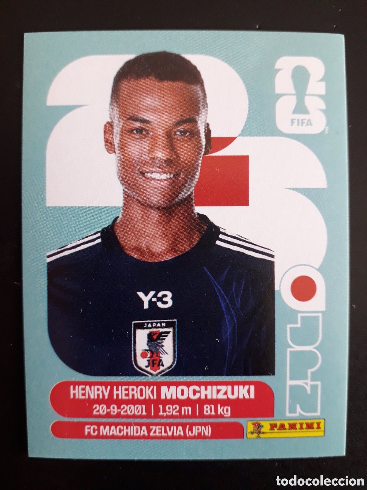 Cromos de F&uacute;tbol: MOCHIZUKI JAP&Oacute;N JPN 3 MUNDIAL F&Uacute;TBOL 2026 FIFA WORLD CUP PANINI SIN PEGAR PEDIDO M&Iacute;NIMO 3&euro;.