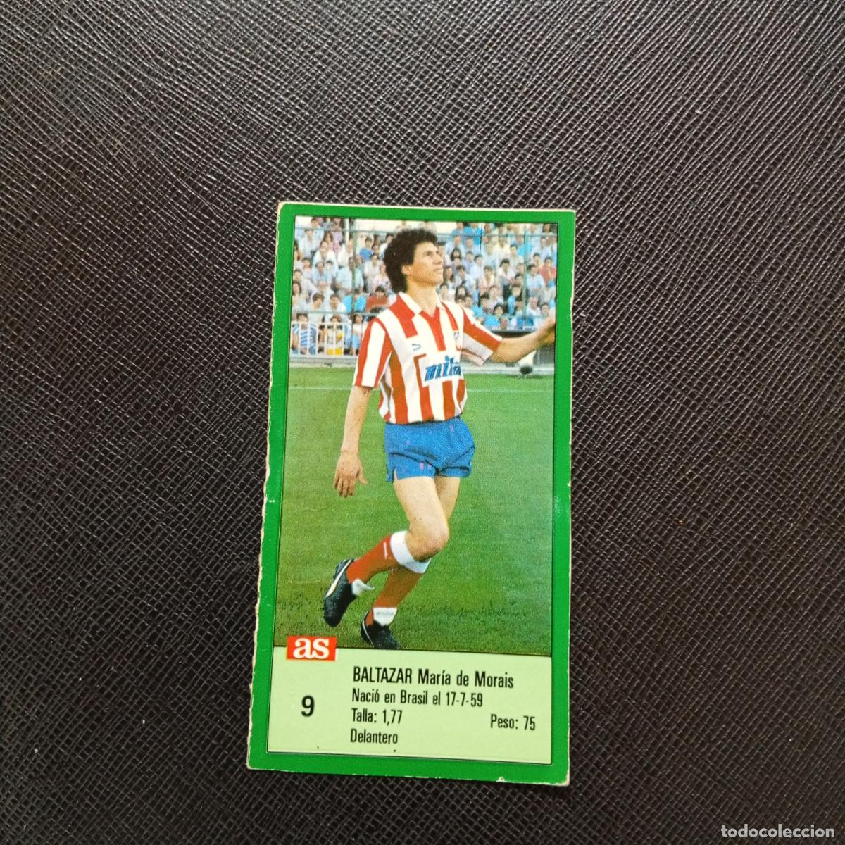 Cromos de F&uacute;tbol: 9 BALTAZAR AT MADRID AS 1988 1989 CROMO FUTBOL LIGA 88 89 - SIN PEGAR - A103 PG100