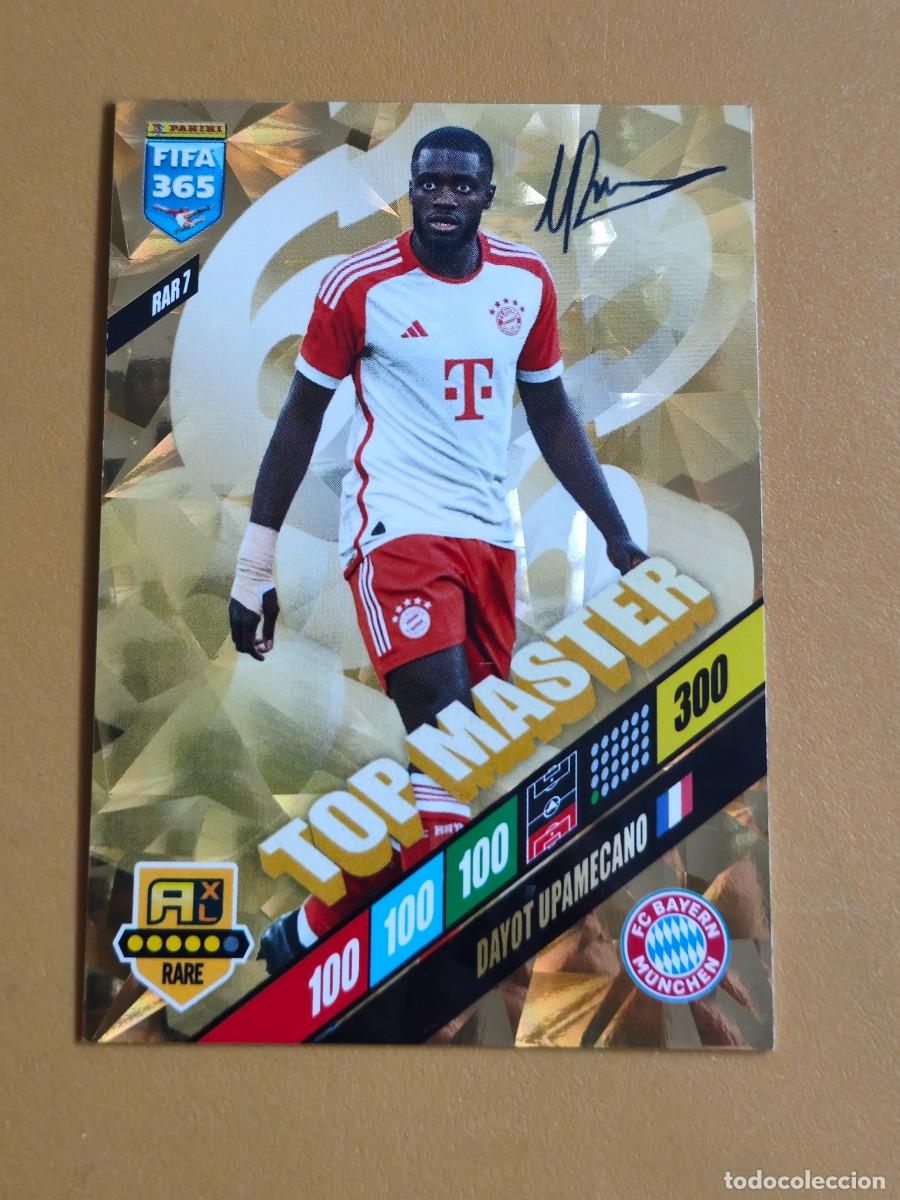 Cromos de F&uacute;tbol: dayot upamecano, fifa 2024 adrenalyn. firma