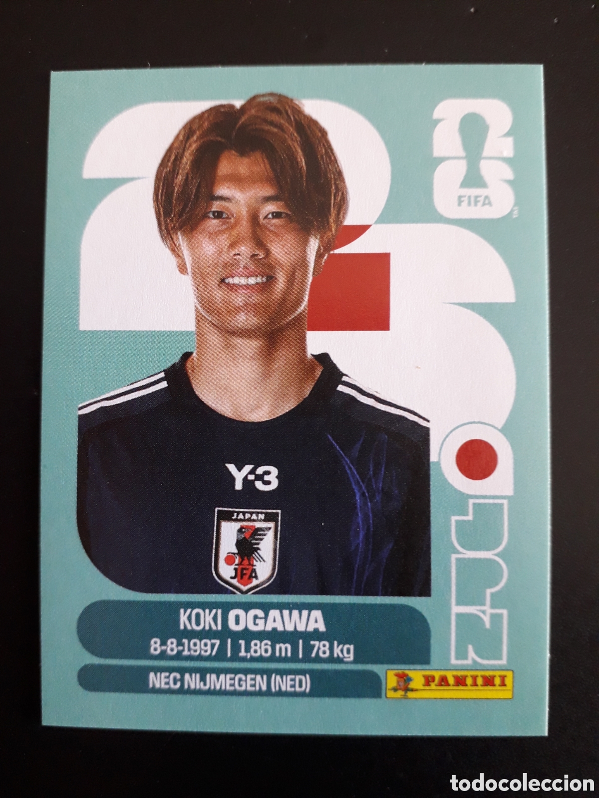 Cromos de F&uacute;tbol: OGAWA JAP&Oacute;N JPN 19 MUNDIAL F&Uacute;TBOL 2026 FIFA WORLD CUP PANINI SIN PEGAR PEDIDO M&Iacute;NIMO 3&euro;.