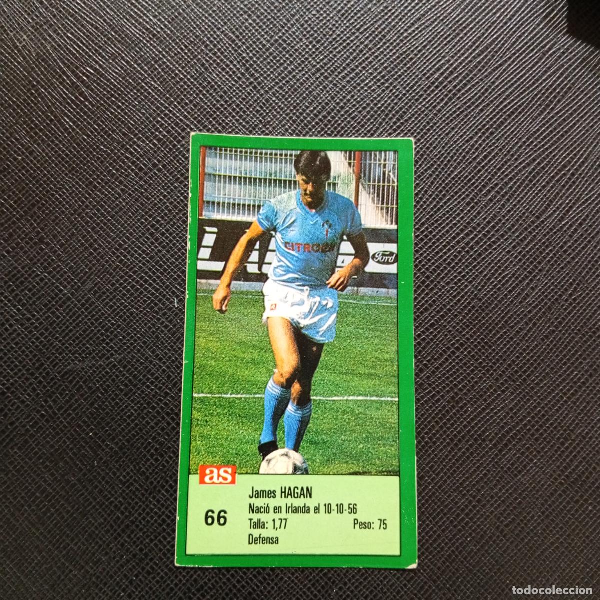 Cromos de F&uacute;tbol: 66 HAGAN CELTA AS 1988 1989 CROMO FUTBOL LIGA 88 89 - SIN PEGAR - A103 PG118