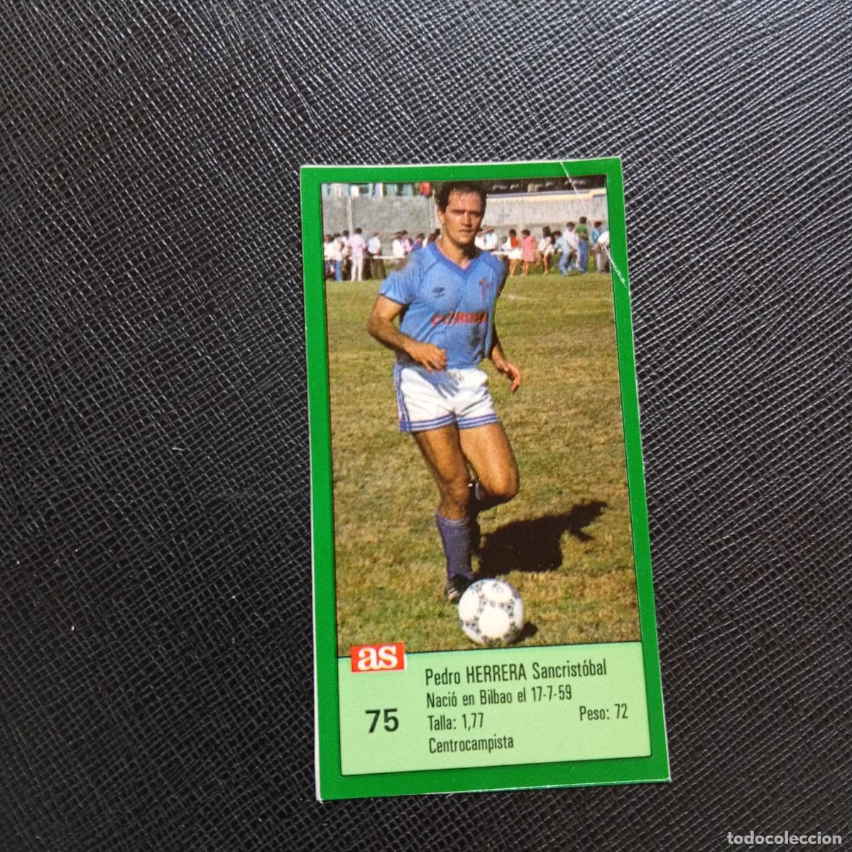 Cromos de F&uacute;tbol: 75 HERRERA CELTA AS 1988 1989 CROMO FUTBOL LIGA 88 89 - SIN PEGAR - A103 PG127