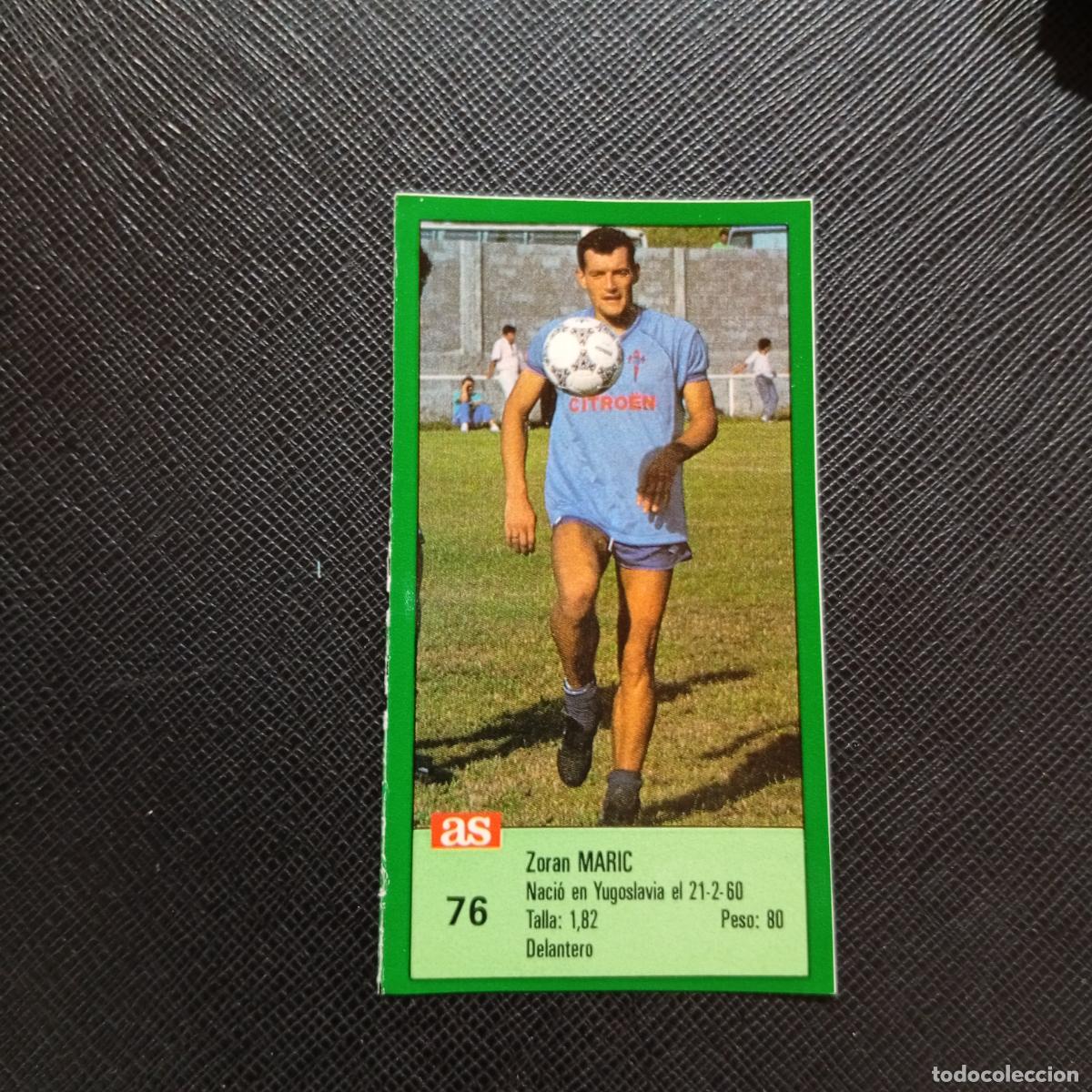 Cromos de F&uacute;tbol: 76 MARIC CELTA AS 1988 1989 CROMO FUTBOL LIGA 88 89 - SIN PEGAR - A103 PG127