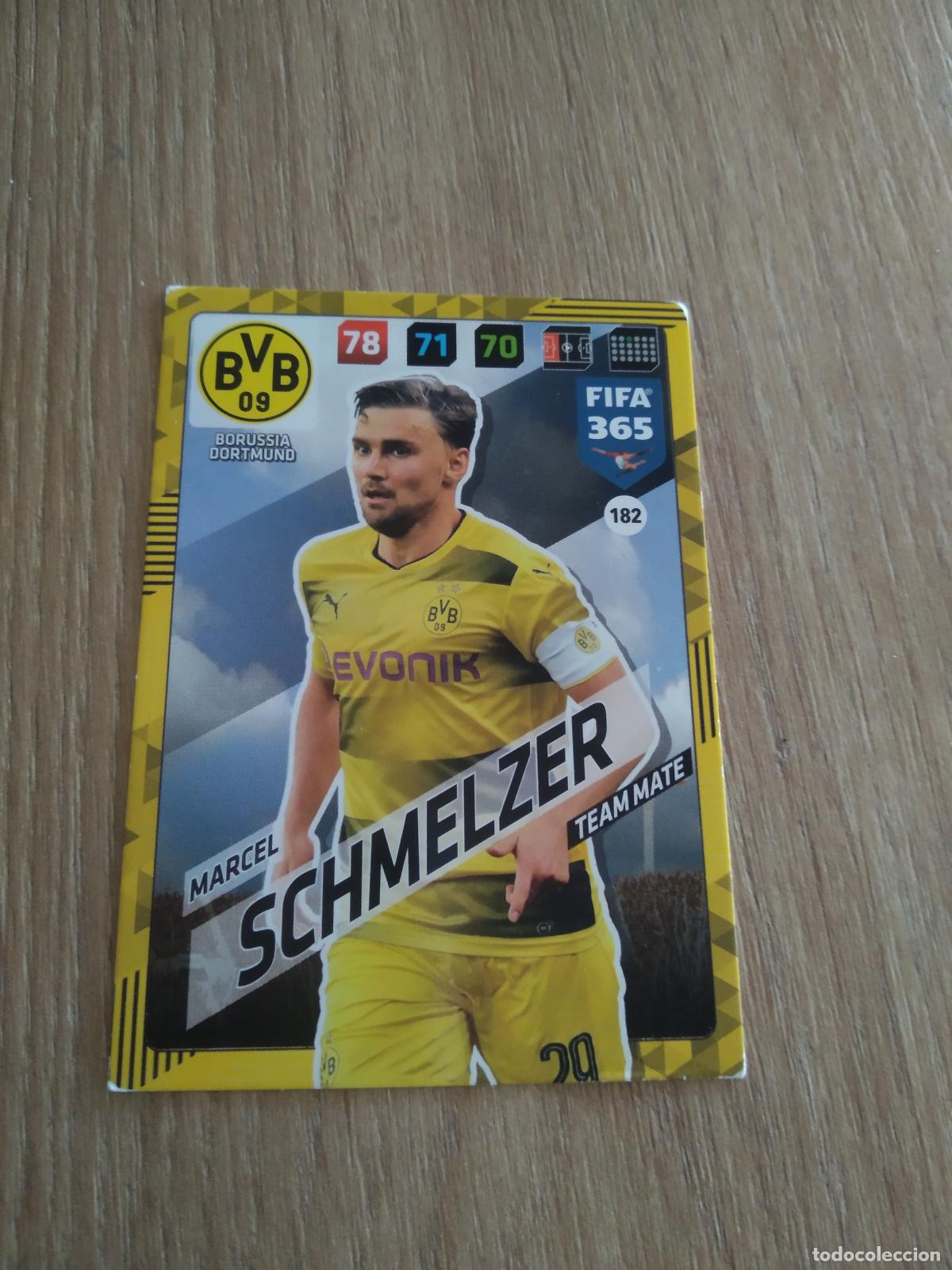 Cromos de F&uacute;tbol: 182 SCHMELZER BORUSSIA DORTMUND CROMO FUTBOL PANINI ADRENALYN 17-18 FIFA 365 2017-2018