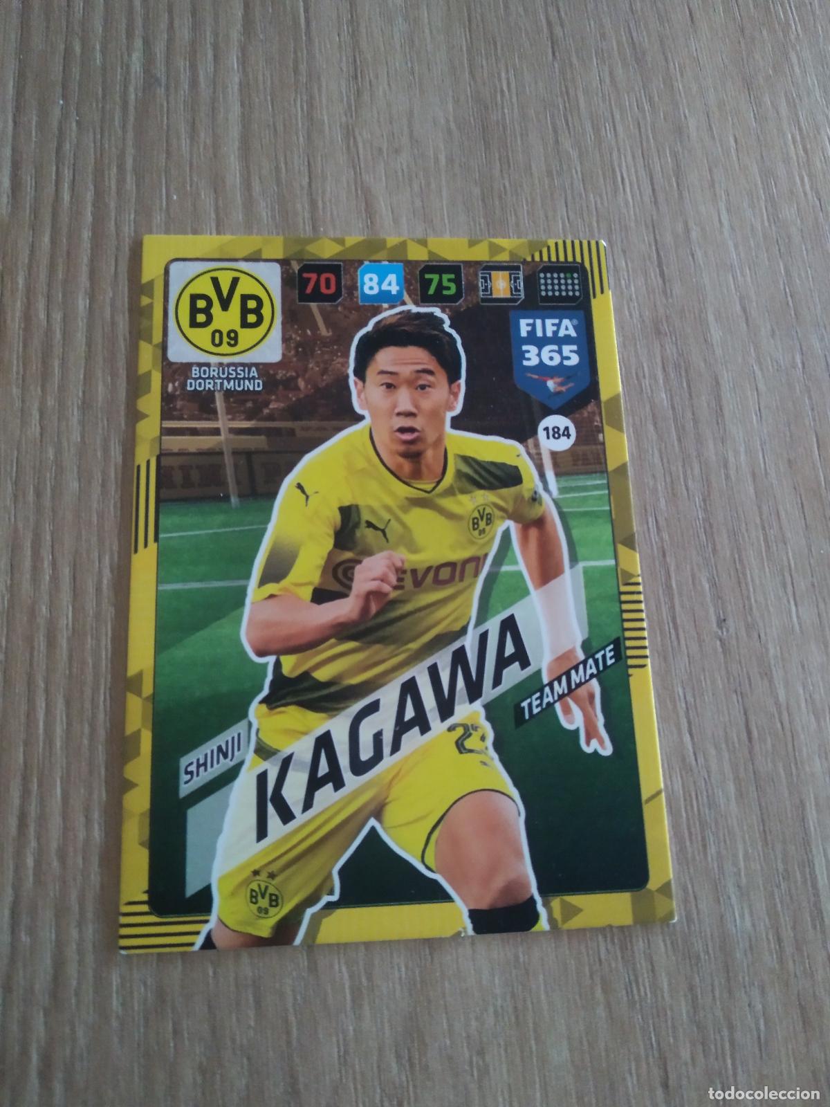 Cromos de F&uacute;tbol: 184 KAGAWA BORUSSIA DORTMUND CROMO FUTBOL PANINI ADRENALYN 17-18 FIFA 365 2017-2018