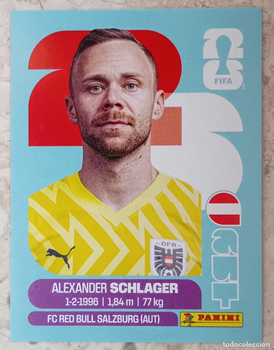 Cromos de F&uacute;tbol: Figurina Panini 2026 Cromo World Cup Usa Mundial 2026 Alexander Schlager Austria n AUT 2
