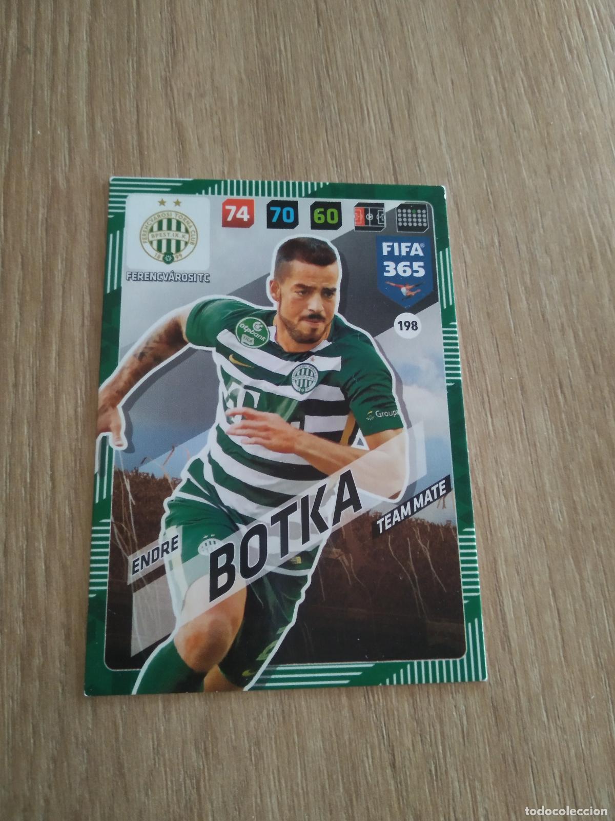 Cromos de F&uacute;tbol: 198 ENDRE BOTKA FERENCVAROSI CROMO FUTBOL PANINI ADRENALYN 17-18 FIFA 365 2017-2018