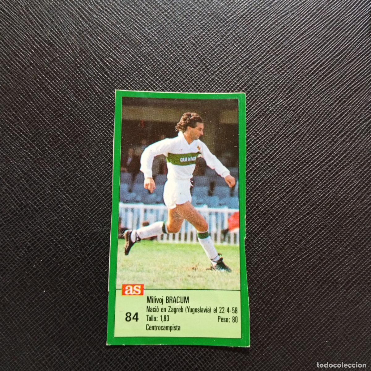 Cromos de F&uacute;tbol: 84 BRACUM ELCHE AS 1988 1989 CROMO FUTBOL LIGA 88 89 - SIN PEGAR - A103 PG163