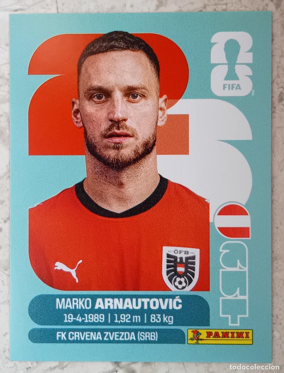 Fu&szlig;ball-Sticker: Figurina Panini 2026 Cromo World Cup Usa Mundial 2026 Marko Arnautovic Austria n AUT 20