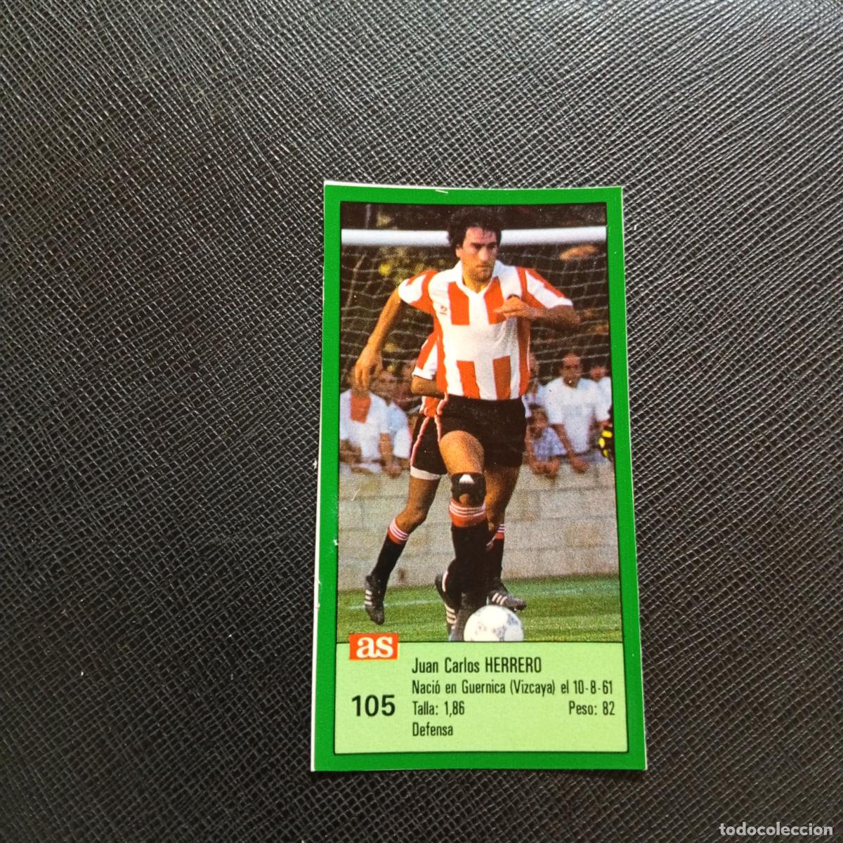 Fu&szlig;ball-Sticker: 105 HERRERO LOGRO&Ntilde;ES AS 1988 1989 CROMO FUTBOL LIGA 88 89 - SIN PEGAR - A103 PG181