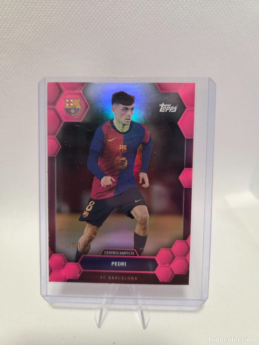 Cromos de F&uacute;tbol: 2024 Topps FC Barcelona Official Fan Set #11 Pedri 21/99