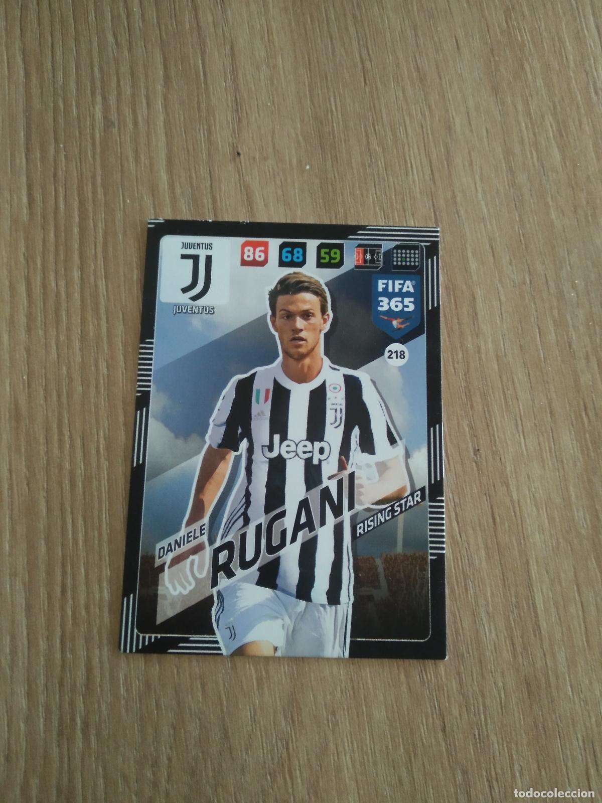 Cromos de F&uacute;tbol: 218 DANIELE RUGANI JUVENTUS TURIN CROMO FUTBOL PANINI ADRENALYN 17-18 FIFA 365 2017-2018