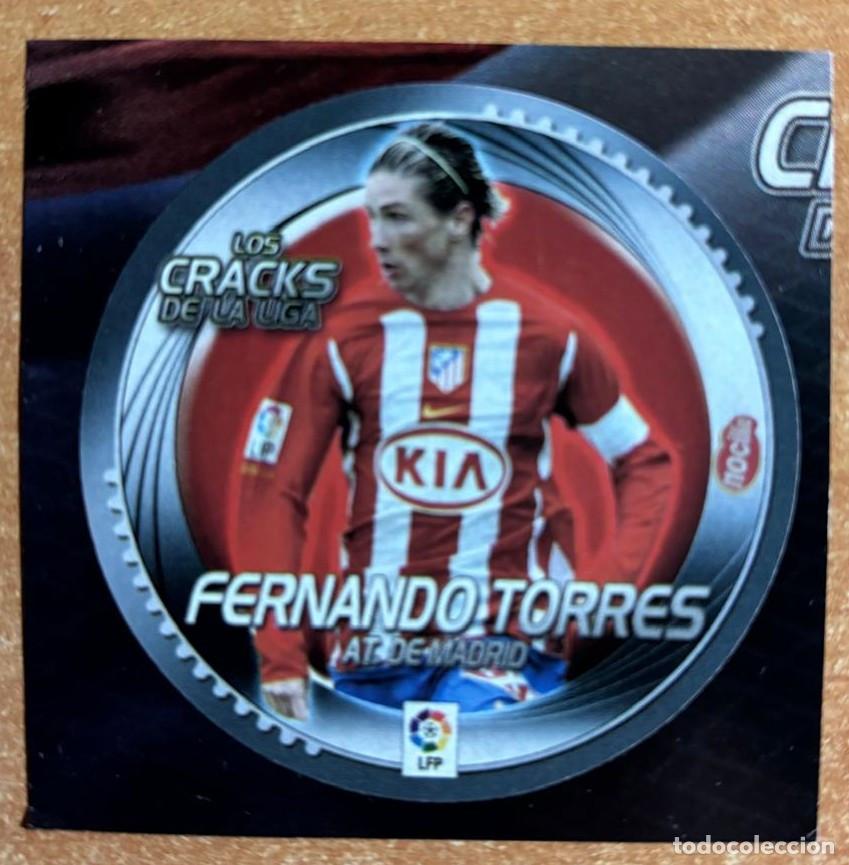 Fu&szlig;ball-Sticker: EDICIONES ESTE 2006-2007 06 07 FERNANDO TORRES (ATLETICO MADRID) CRACKS NOCILLA RECORTADO LEER