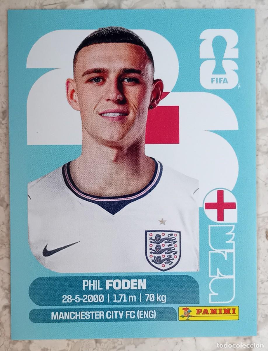 Fu&szlig;ball-Sticker: Figurina Panini 2026 Cromo World Cup Usa Mundial 2026 Phil Foden England n ENG 16