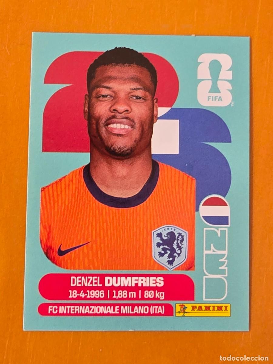 Fu&szlig;ball-Sticker: NED 6 Denzel Dumfries, Pa&iacute;ses Bajos Holanda, Panini FIFA World Cup Mundial 2026 Sticker