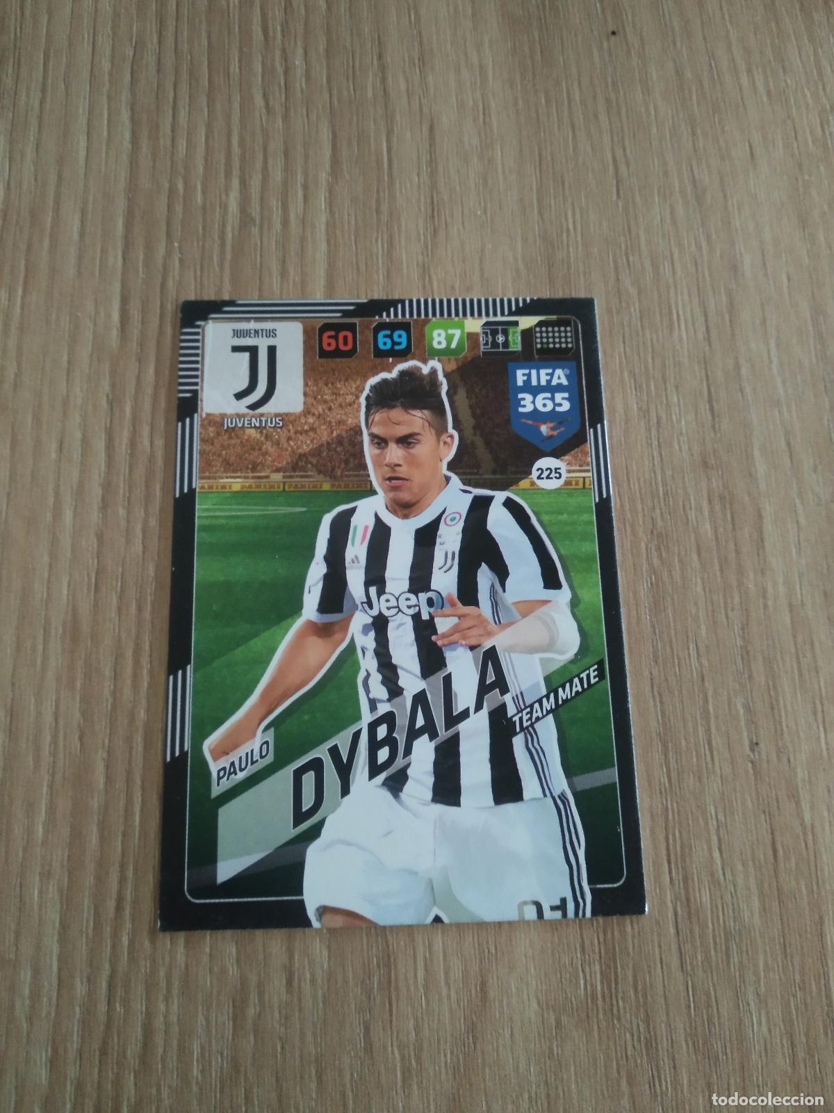 Fu&szlig;ball-Sticker: 225 DYBALA JUVENTUS TURIN CROMO FUTBOL PANINI ADRENALYN 17-18 FIFA 365 2017-2018