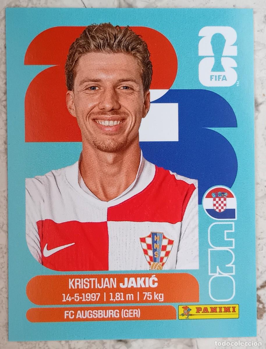 Fu&szlig;ball-Sticker: Figurina Panini 2026 Cromo World Cup Usa Mundial 2026 Kristijan Jakic Croatia n CRO 8