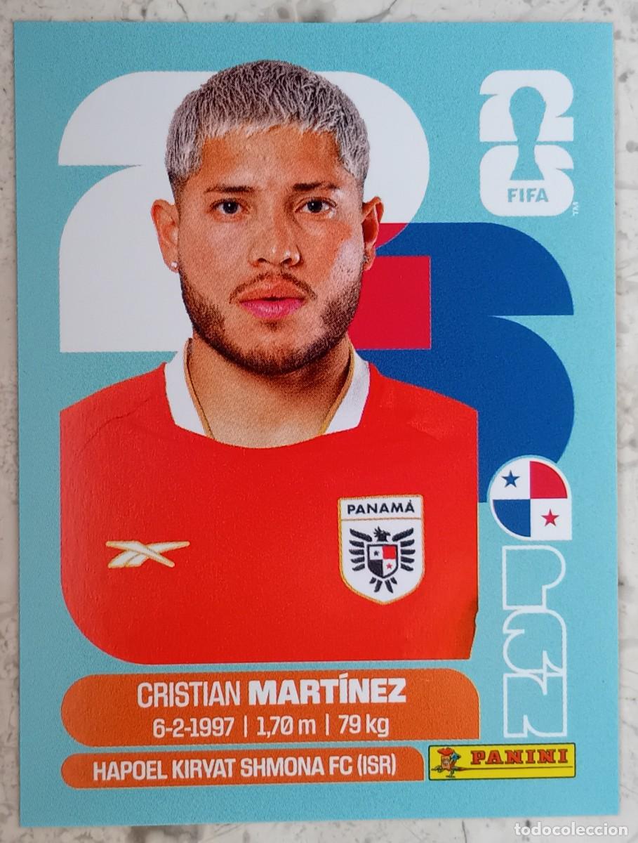Cromos de F&uacute;tbol: Figurina Panini 2026 Cromo World Cup Usa Mundial 2026 Cristian Mart&iacute;nez Panama n PAN 10