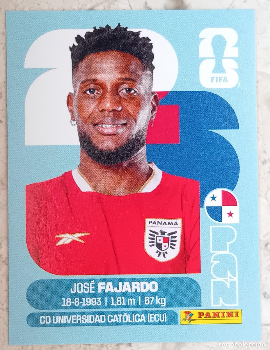 Cromos de F&uacute;tbol: Figurina Panini 2026 Cromo World Cup Usa Mundial 2026 Jos&eacute; Fajardo Panama n PAN 17