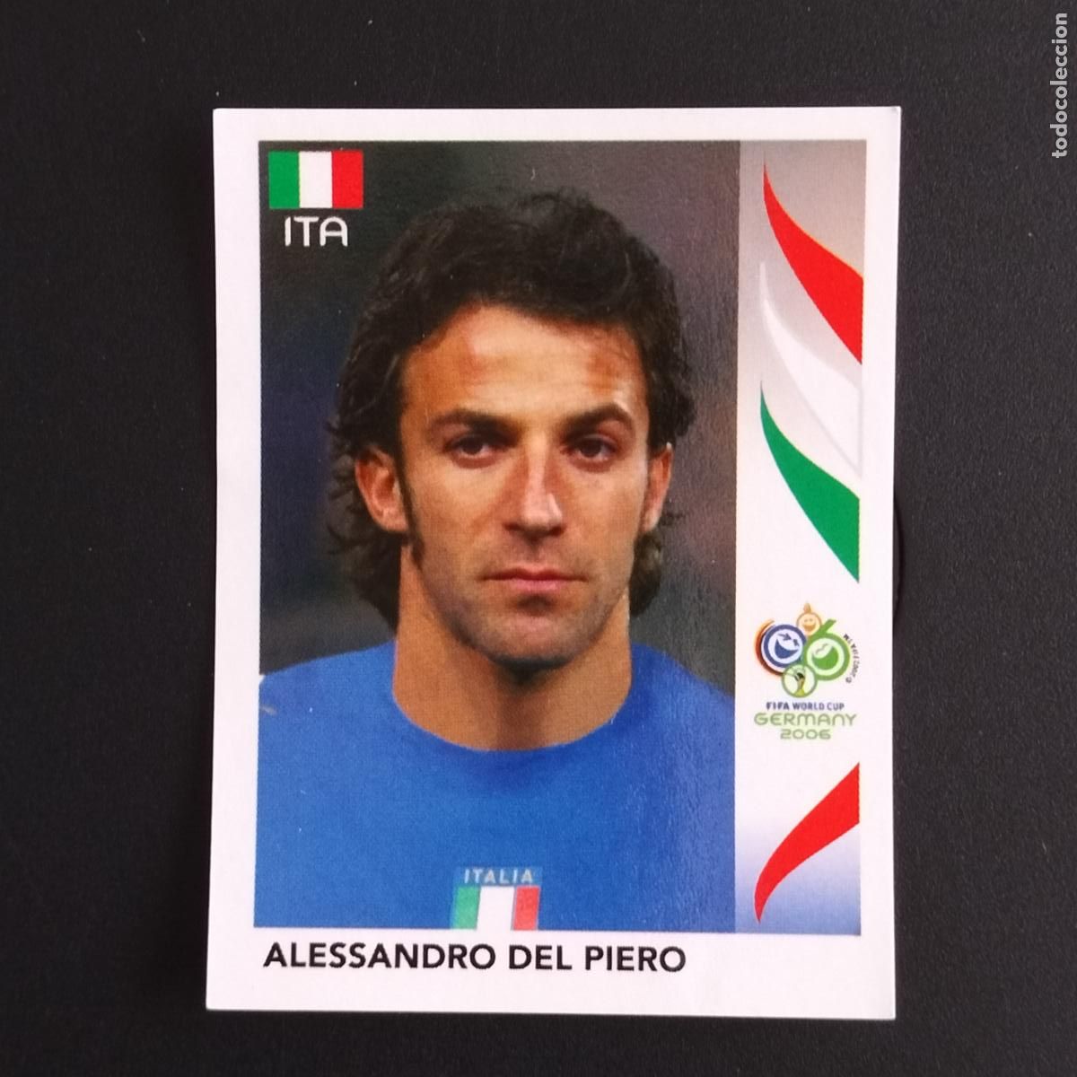 Cromos de F&uacute;tbol: 335 ALESSANDRO DEL PIERO ITALIA CROMOS ALBUM FIFA WORLD CUP GERMANY 2006 MUNDIAL ALEMANIA PANINI