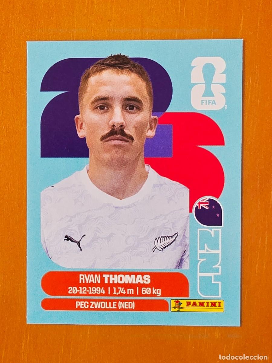 Cromos de F&uacute;tbol: NZL 12 Ryan Thomas, Nueva Zelanda, Panini FIFA World Cup Mundial 2026 Sticker