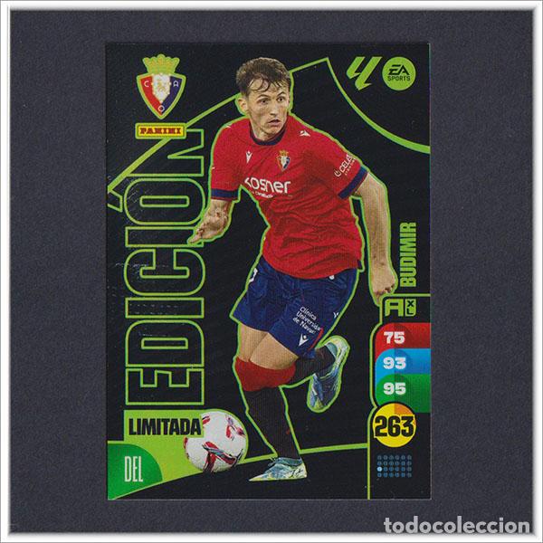 Cromos de F&uacute;tbol: ADRENALYN XL 2024 2025 24 25 PANINI BUDIMIR EDICI&Oacute;N LIMITADA OSASUNA COLECCI&Oacute;N LIGA ALBUM