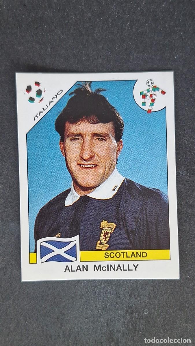 Cromos de F&uacute;tbol: L3 ALAN McINALLY SELECCION ESCOCIA 228 MUNDIAL ITALIA 90 1990 PANINI NUNCA PEGADO SIN PEGAR