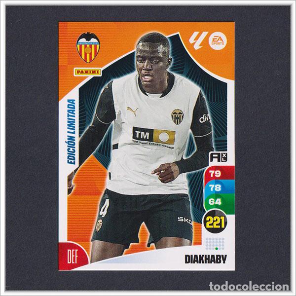Cromos de F&uacute;tbol: ADRENALYN XL 2024 2025 24 25 PANINI DIAKHABY EDICI&Oacute;N LIMITADA VALENCIA COLECCI&Oacute;N LIGA ALBUM
