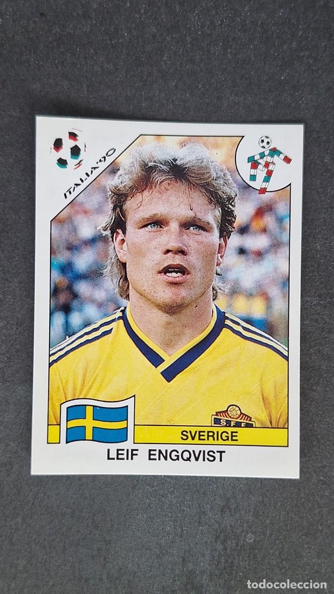Cromos de F&uacute;tbol: L3 LEIF ENGQVIST SELECCION SUECIA 240 MUNDIAL ITALIA 90 1990 PANINI NUNCA PEGADO SIN PEGAR