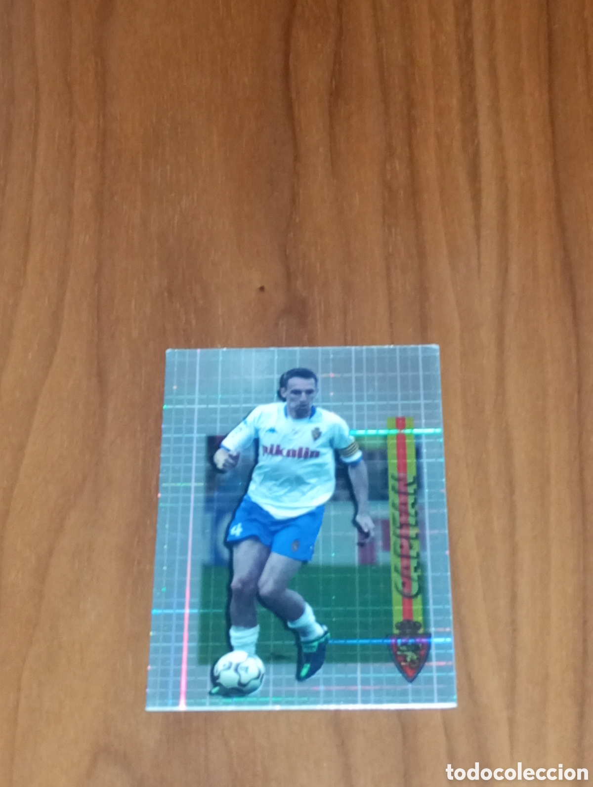 Cromos de F&uacute;tbol: 513 CUARTERO REAL ZARAGOZA FICHAS DE LA LIGA 2003 2004 03 04 MUNDICROMO