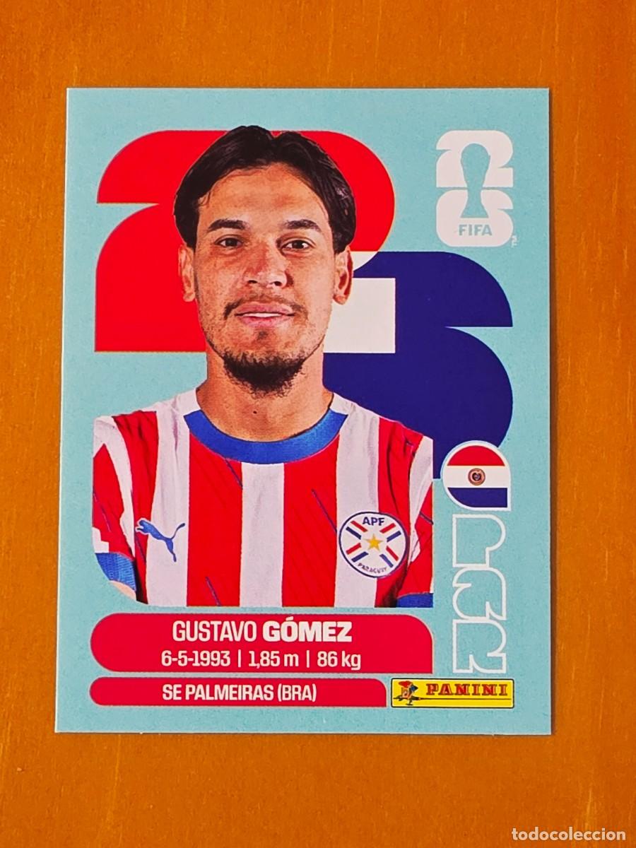 Cromos de F&uacute;tbol: PAR 4 Gustavo G&oacute;mez, Paraguay, Panini FIFA World Cup Mundial 2026 Sticker
