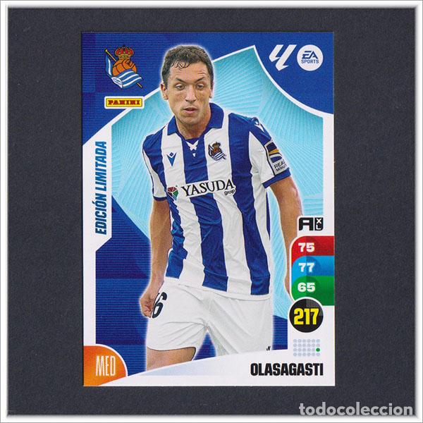 Figurine di Calcio: ADRENALYN XL 2024 2025 24 25 PANINI OLASAGASTI EDICI&Oacute;N LIMITADA REAL SOCIEDAD COLECCI&Oacute;N LIGA ALBUM