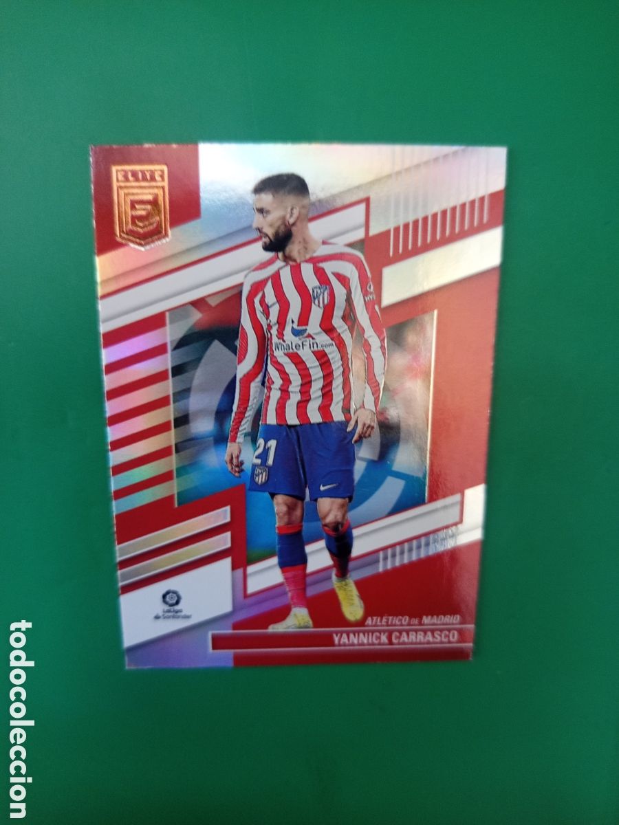 Figurine di Calcio: ❇️ CROMO ⚽ CARD CARRASCO ATL&Eacute;TICO DE MADRID 30 22 23 2022 2023 ELITE DONRUSS ❇️