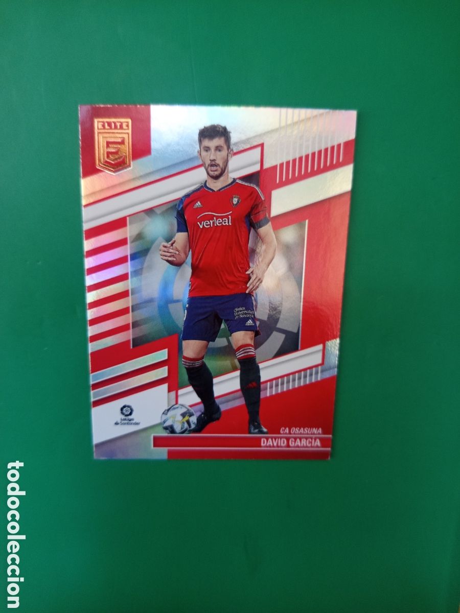 Cromos de F&uacute;tbol: ❇️ CROMO ⚽ CARD DAVID GARC&Iacute;A OSASUNA 34 22 23 2022 2023 ELITE DONRUSS ❇️