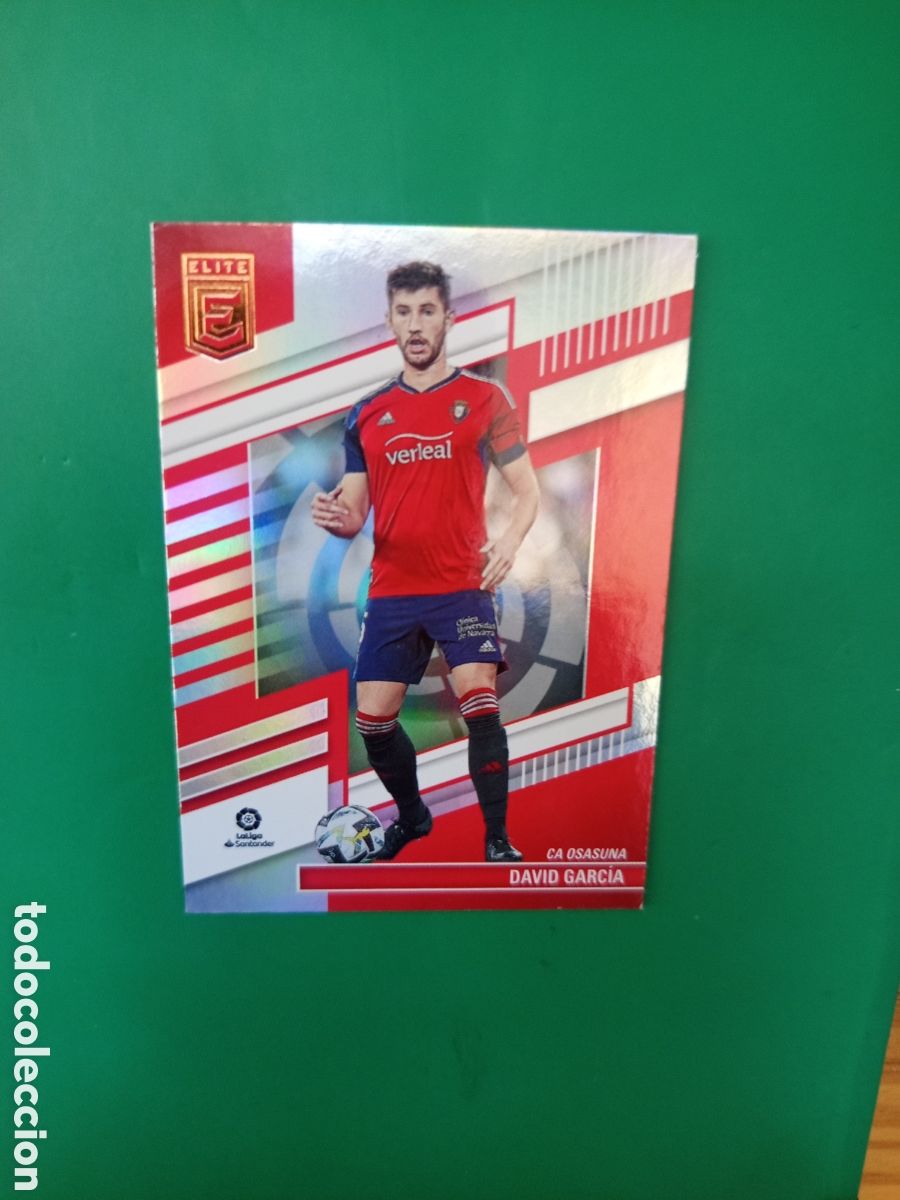 Cromos de F&uacute;tbol: ❇️ CROMO ⚽ CARD DAVID GARC&Iacute;A OSASUNA 34 22 23 2022 2023 ELITE DONRUSS ❇️