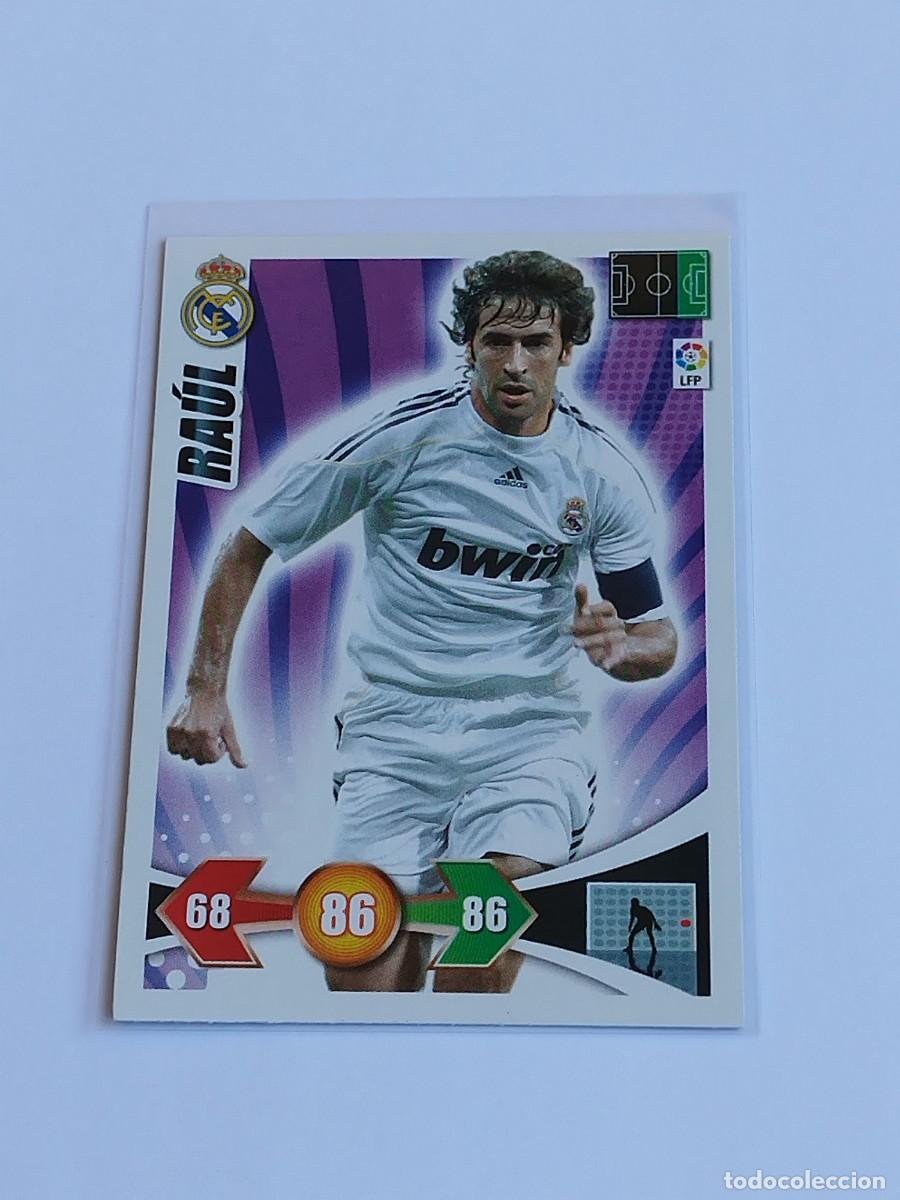 Cromos de F&uacute;tbol: RA&Uacute;L REAL MADRID - ADRENALYN XL LA LIGA BBVA 2009 2010 - PANINI 09 10 CROMO FUTBOL