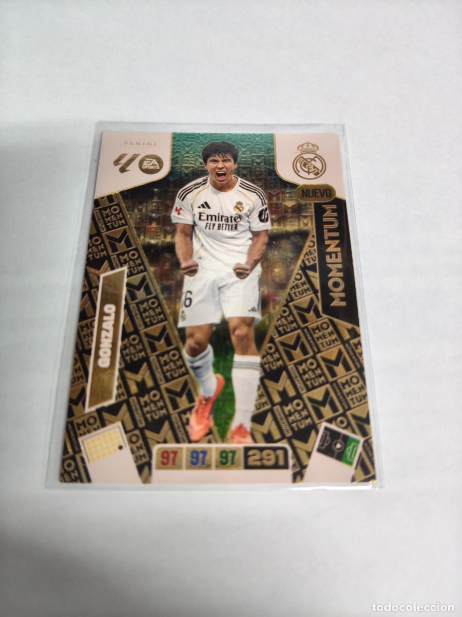 Cromos de F&uacute;tbol: Gonzalo Momentum Adrenalyn 25/26