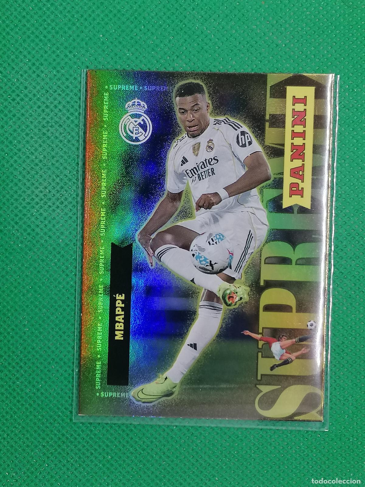 Cromos de F&uacute;tbol: S3 MBAPPE SUPREME ⚽ PANINI CLUB REAL MADRID CARD 25 26 2025 2026 ⚽