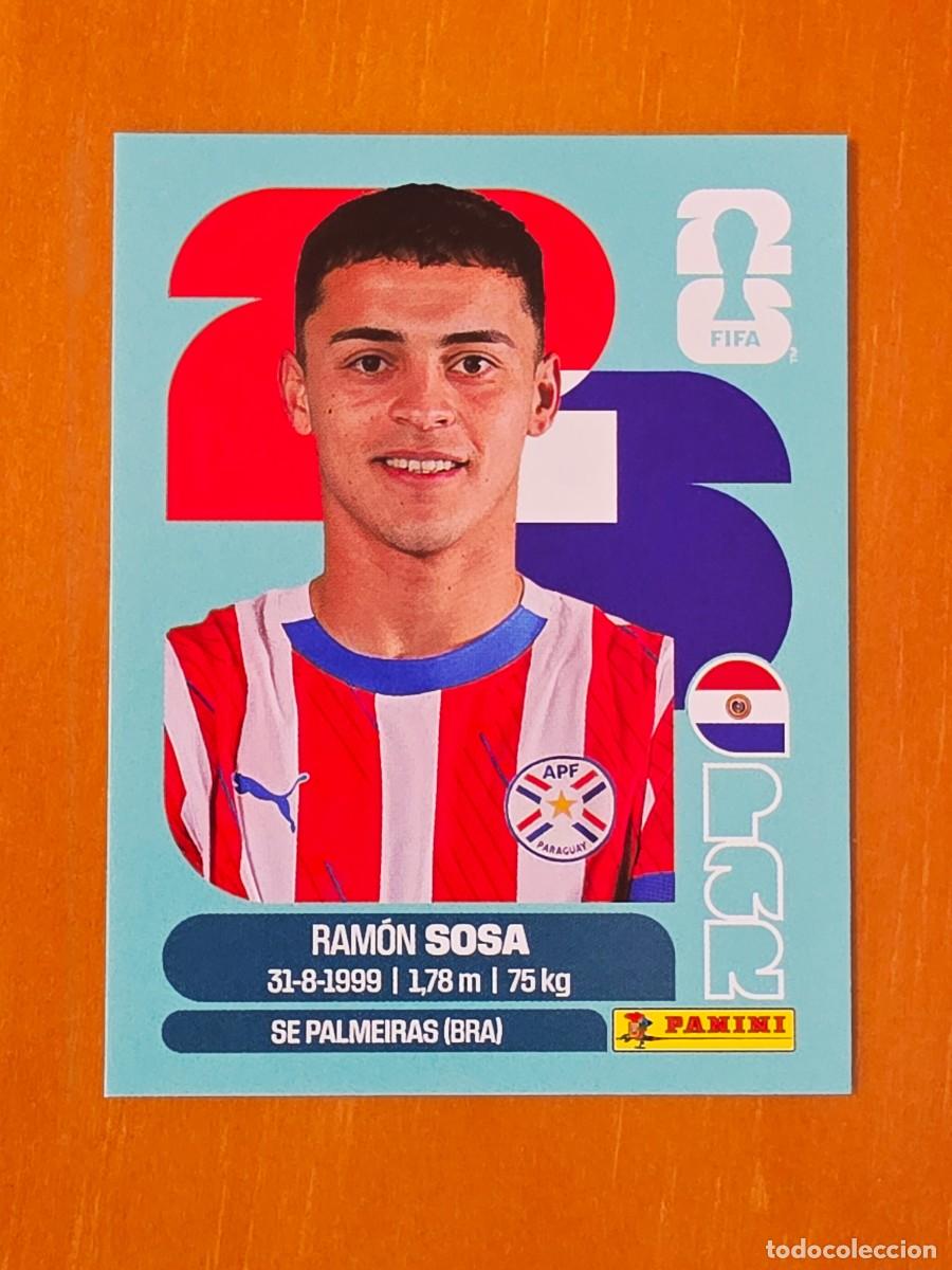 Cromos de F&uacute;tbol: PAR 18 Ram&oacute;n Sosa, Paraguay, Panini FIFA World Cup Mundial 2026 Sticker