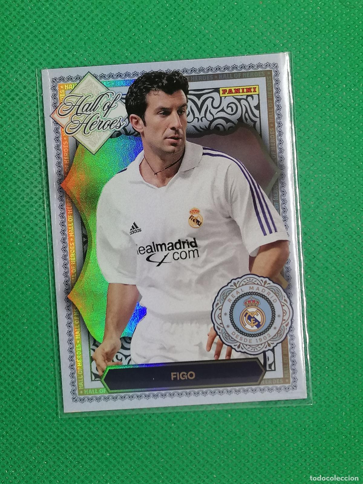 Cromos de F&uacute;tbol: HH4 FIGO HALL OF HEROES ⚽ PANINI CLUB REAL MADRID CARD 25 26 2025 2026 ⚽